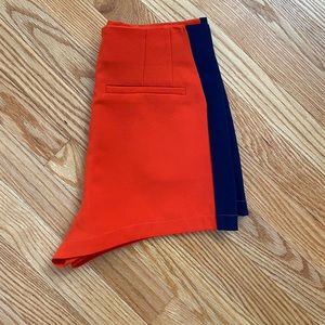 Orange and Blue shorts
